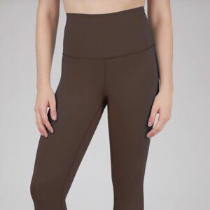 NWT 90 DEGREE BY REFLEX SHANTI WONDERLINK ANKLE LEGGING CHOCOLATE M $78